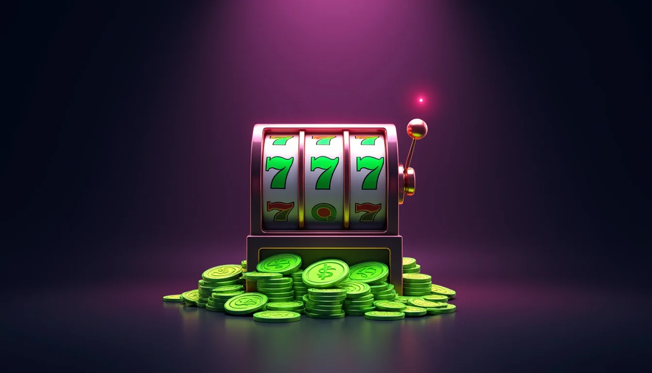 Relax Gaming slot game interface showing reels and spin button